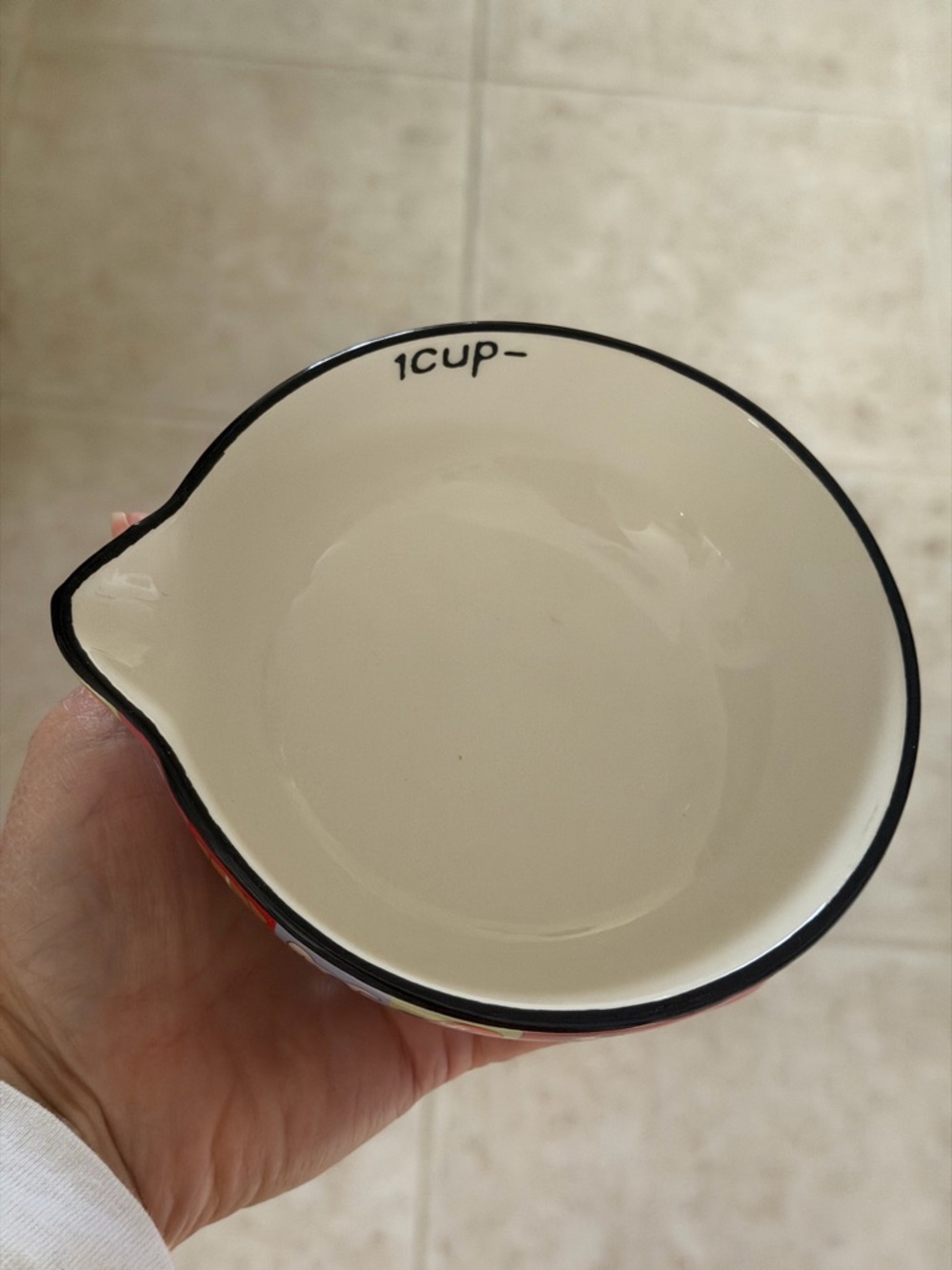 Multicolor Dog Pattern Ceramic measuring cup Set - Picture 13 of 16